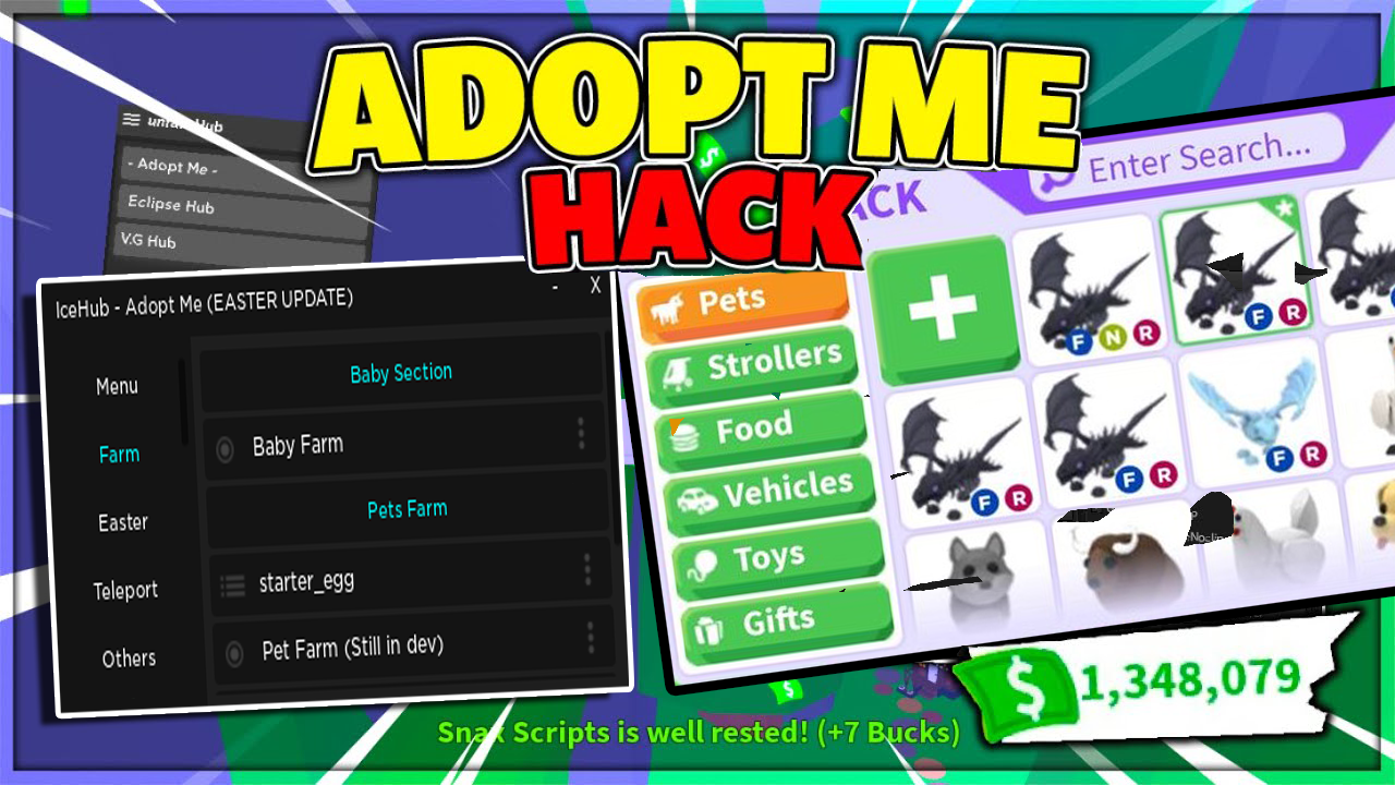 Adopt Me Script: Ice Hub Auto Farm MiniGame, Auto Join MiniGame, Auto Farm Baby PC & Mobile