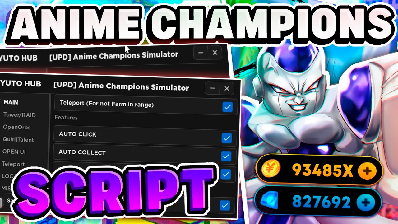 Anime Champions Simulator Script: Yotu Hub Autofar, Infinite Money Roblox Hack PC & Mobile