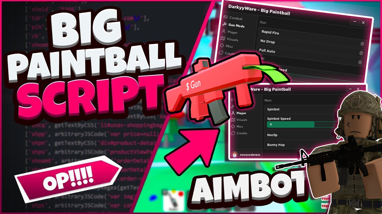 Big Paintball Script: darkyyware Big Paintball: Get All, Unlock All & More Roblox Hack PC&Mobile