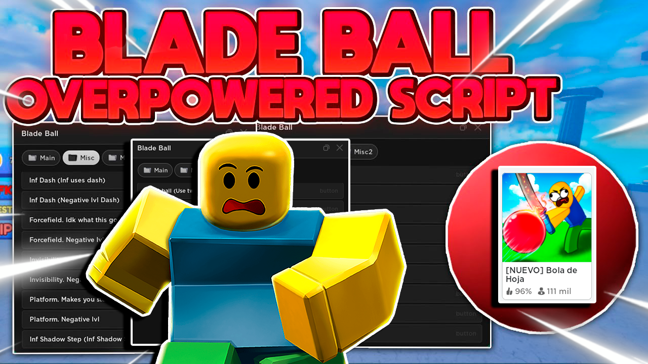 Blade Ball Script: Autofarm, Free GamePass, Inf Money Roblox Hack PC&Mobile