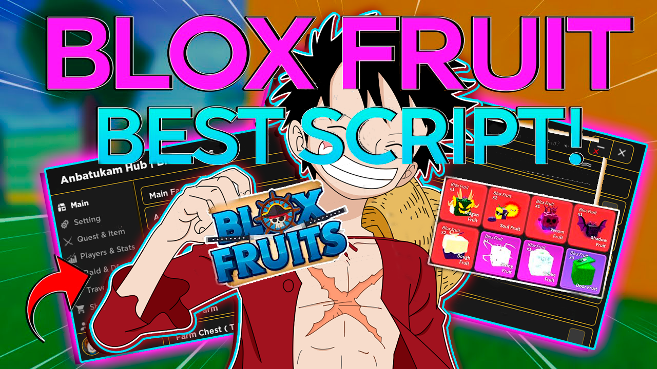 Blox Fruits Script: Ambatukam Hub Auto Buy, Auto Farm, Auto Use Skill Roblox Hack PC&Mobil