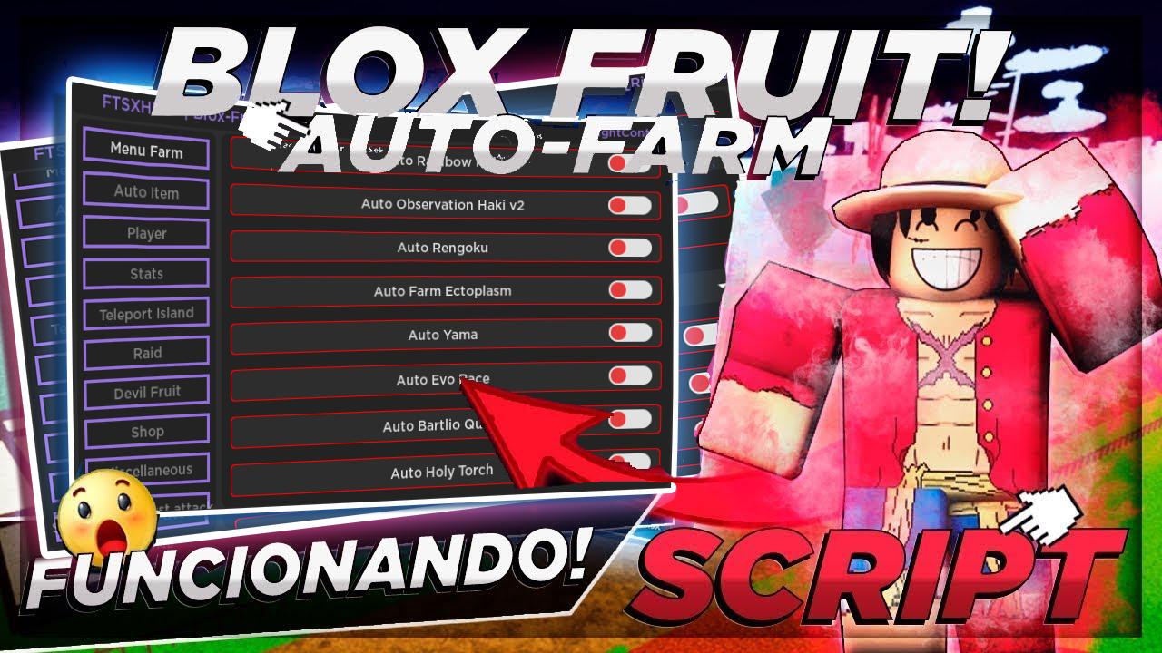 Blox Fruits Script: FTS X HUB NO KEY Auto Farm, Auto Quest Boss & More Roblox Hack PC&Mobile