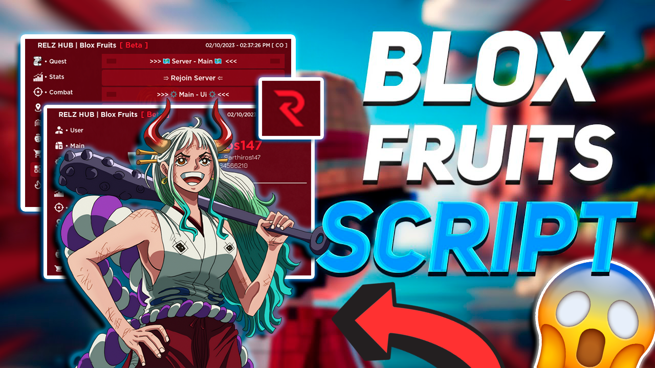 Blox Fruits Script: Relz Hub Auto Quests, Auto Rip Indra, Auto Farm Bosses Roblox Hack PC&Mobile