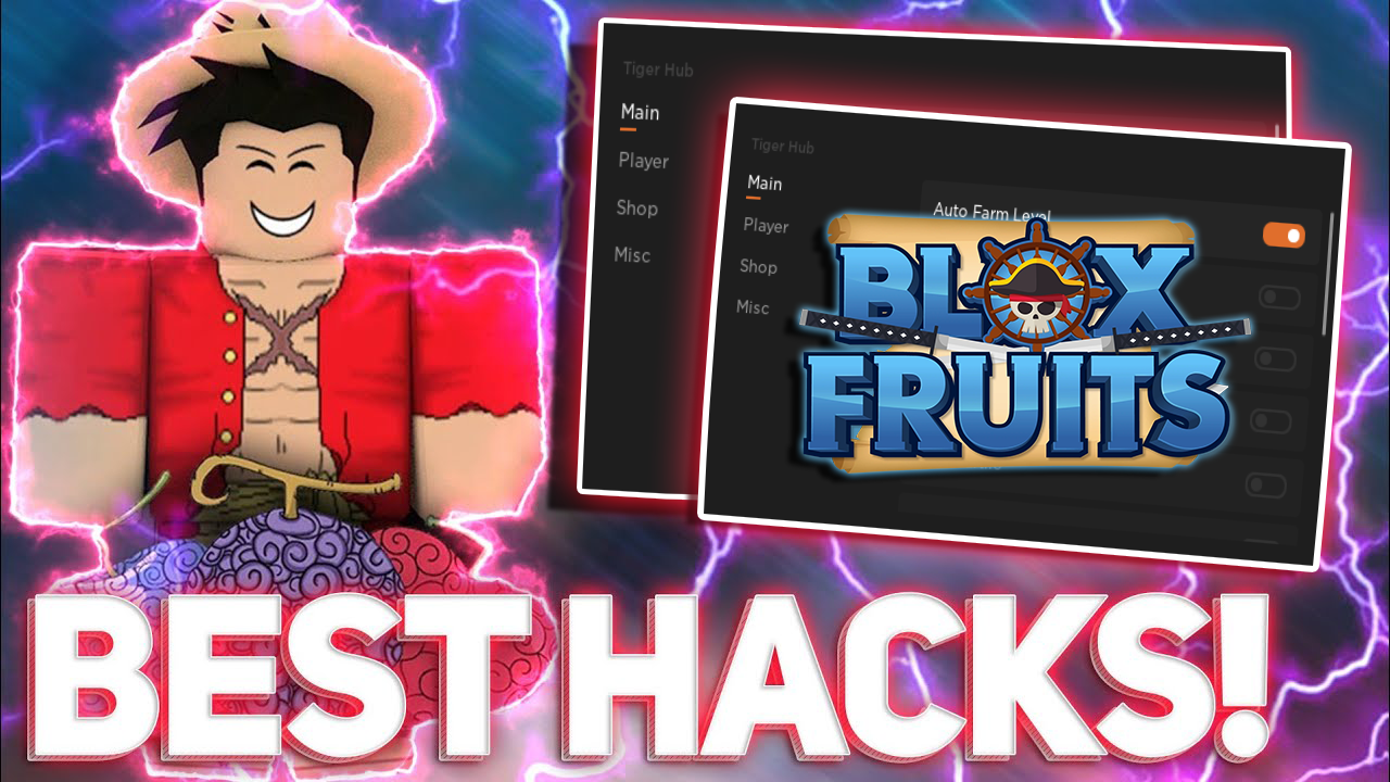 Blox Fruits Script: Tiguer Hub Auto Race, Auto Mirage Island, Auto Farm Roblox Hack PC&Mobile