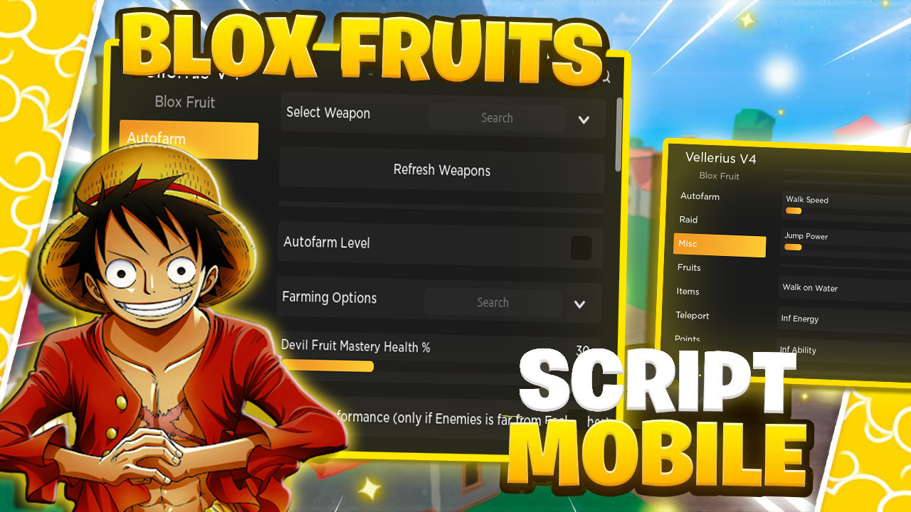 Blox Fruits Script: Vallerius V4 Auto Farm Level, Kill Aura & More Script Roblox Hack PC&Mobile