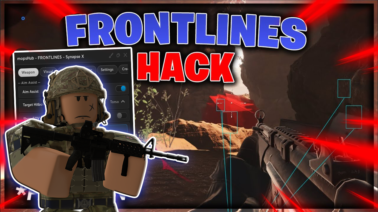 FRONTLINES Script: Mops Hub Aimbot, Esp, Silent Aim PC & MOBILE