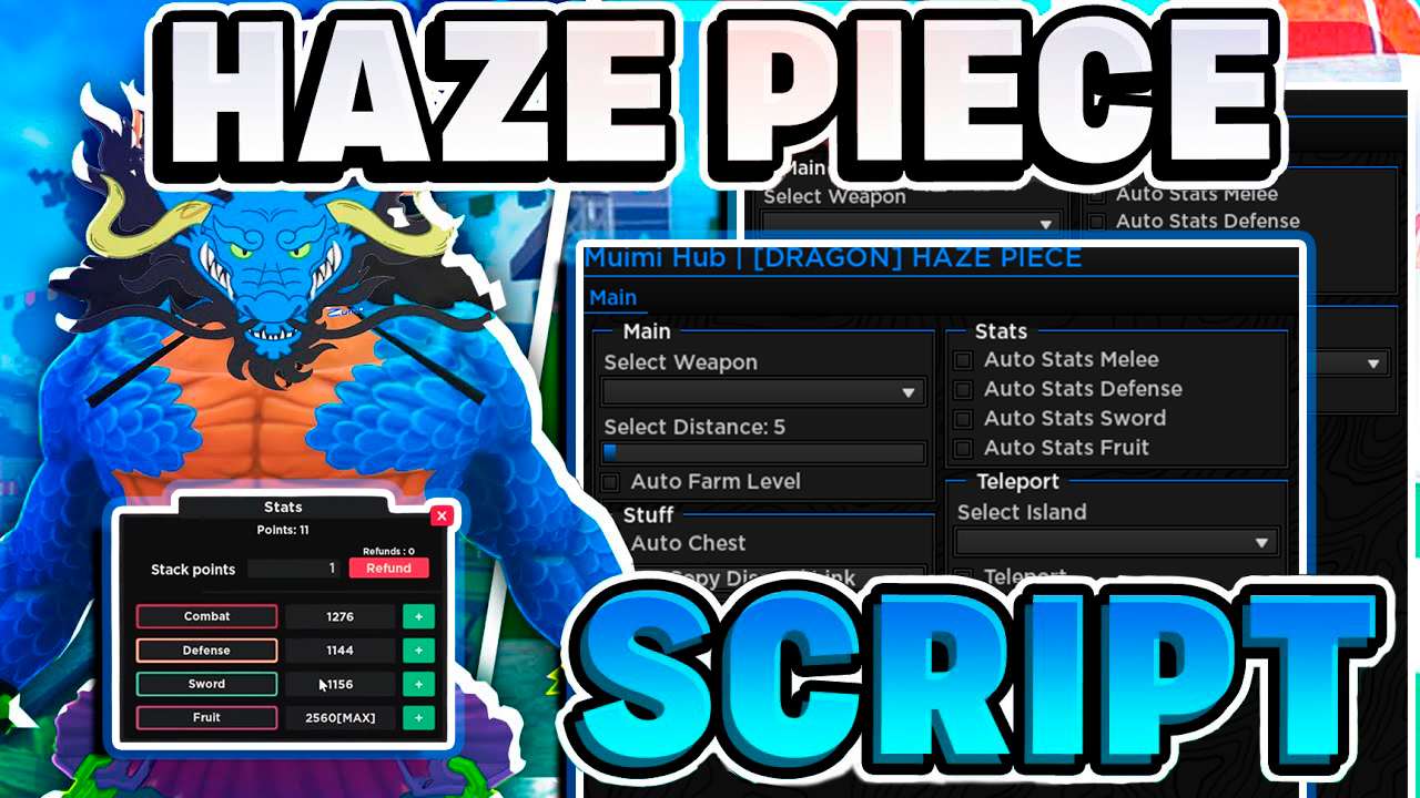 Haze Piece Script: Miumi Hub Auto Quests, Auto, Auto Farm Roblox Hack PC&Mobile