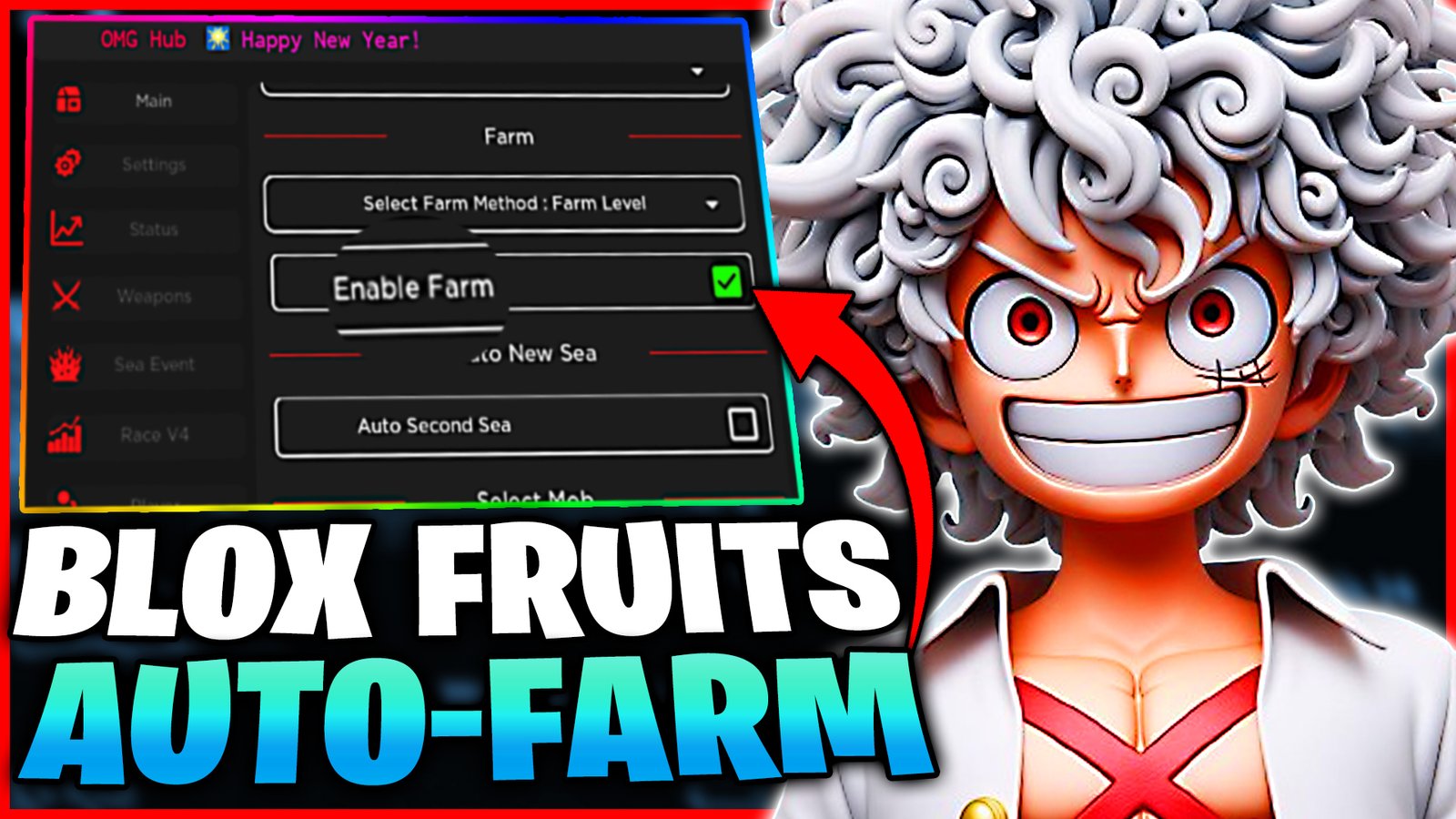 Blox Fruits Script OMG Hub Auto Quests, Auto Skills, Auto Farm Roblox Hack PC & Mobile 2024