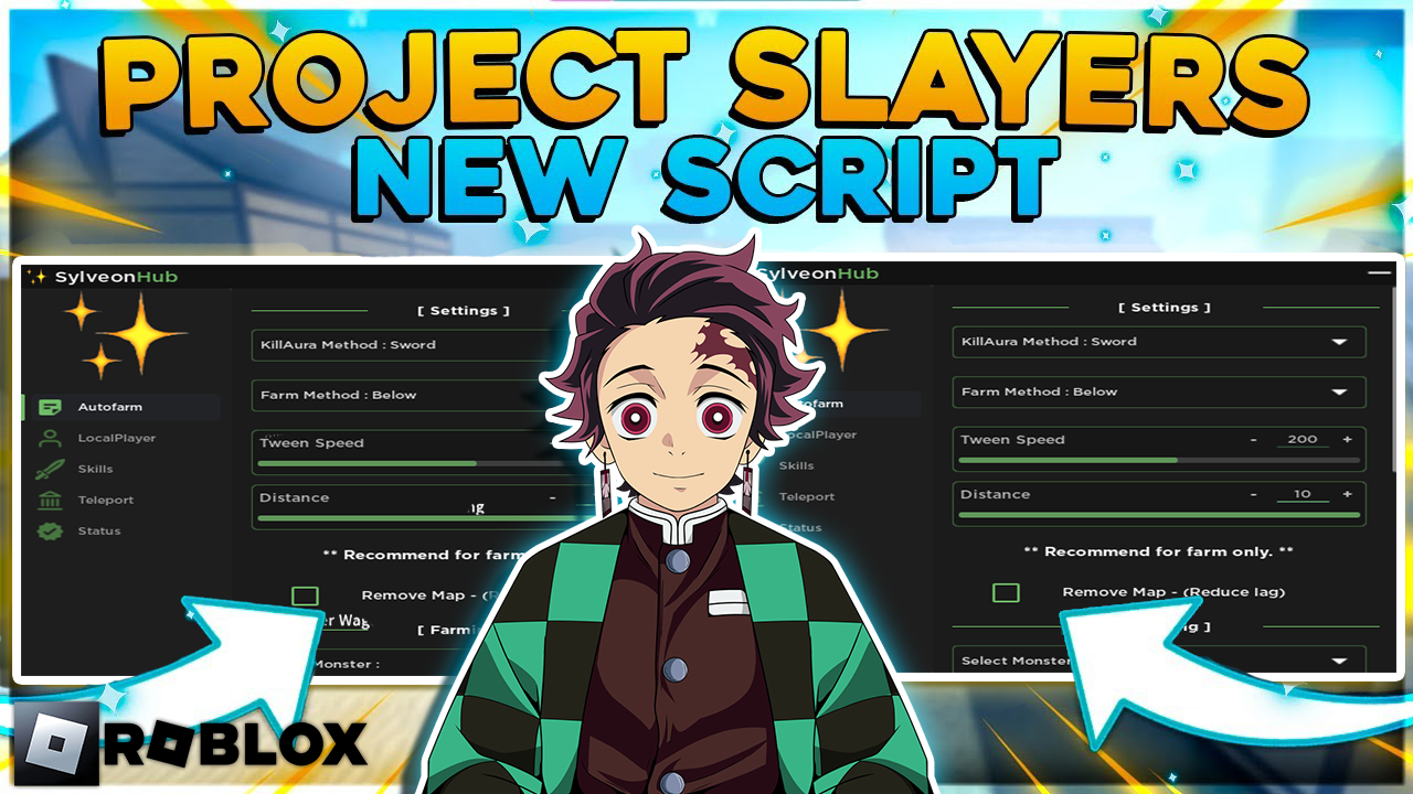 Project Slayers Script: Sylveon Hub Auto Skills, Auto Farm, Walkspeed Roblox Hack PC&Mobile