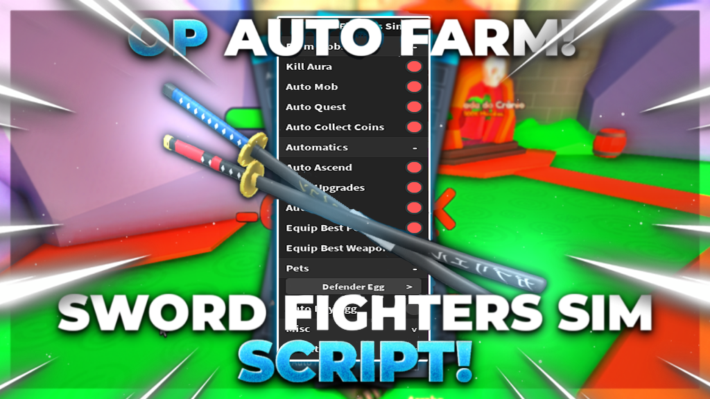 Sword Fighters Simulator Script: Auto Quest, Auto Forge & More PC & MOBILE