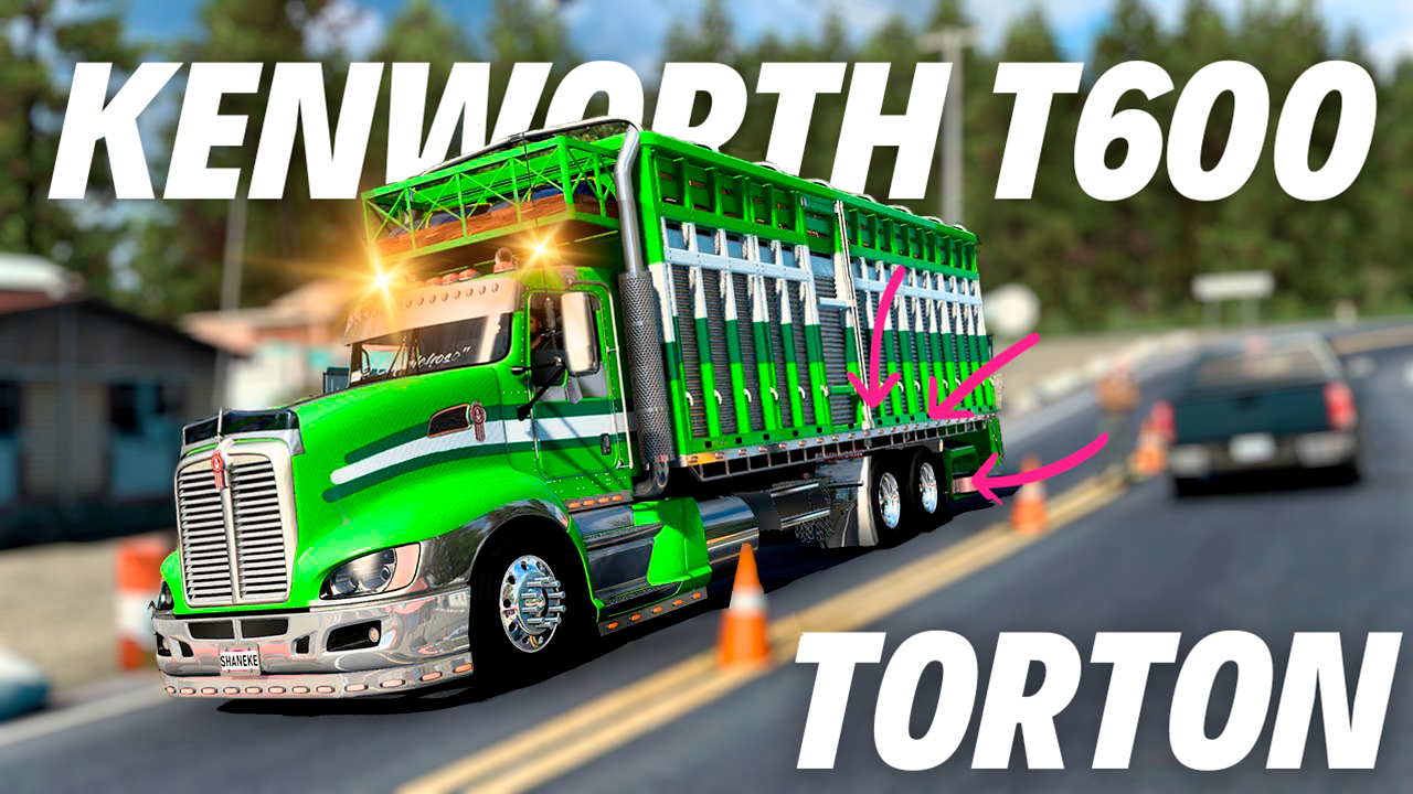 Mod KENWORTH T600🚚 | American Truck Simulator 1.49🚚