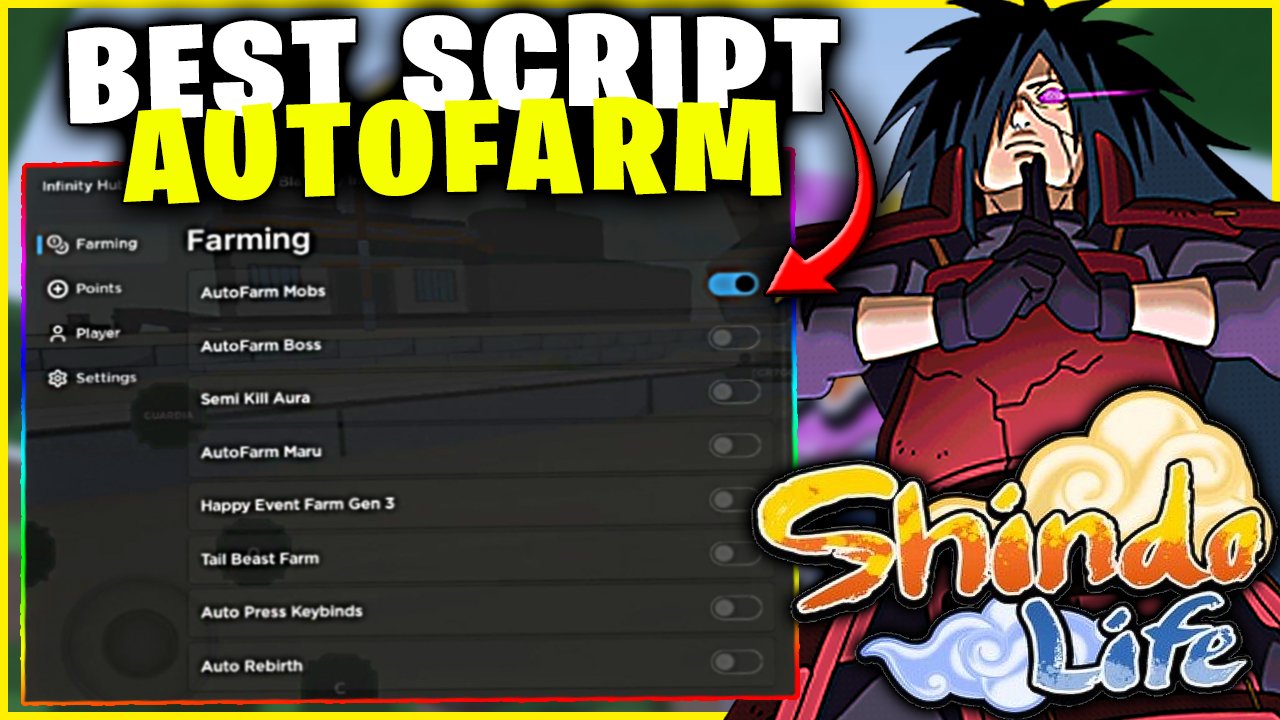 Shinobi Life 2 SCRIPT: Infinity Mercury Hub Auto Farm, Scroll Farm, Jin Farm Roblox Hack PC & Mobile