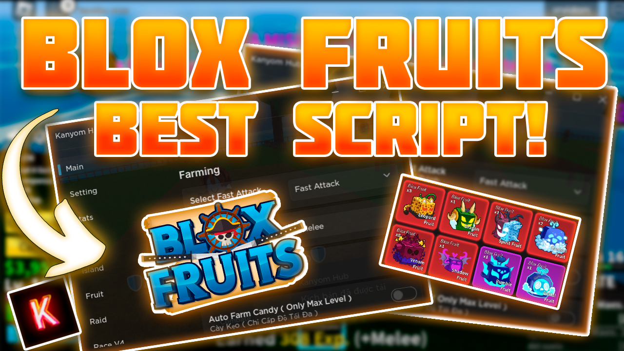 Blox Fruits Script Kamyon Hub Farm Level, Auto Stats Roblox Hack PC Y Mobile 2024