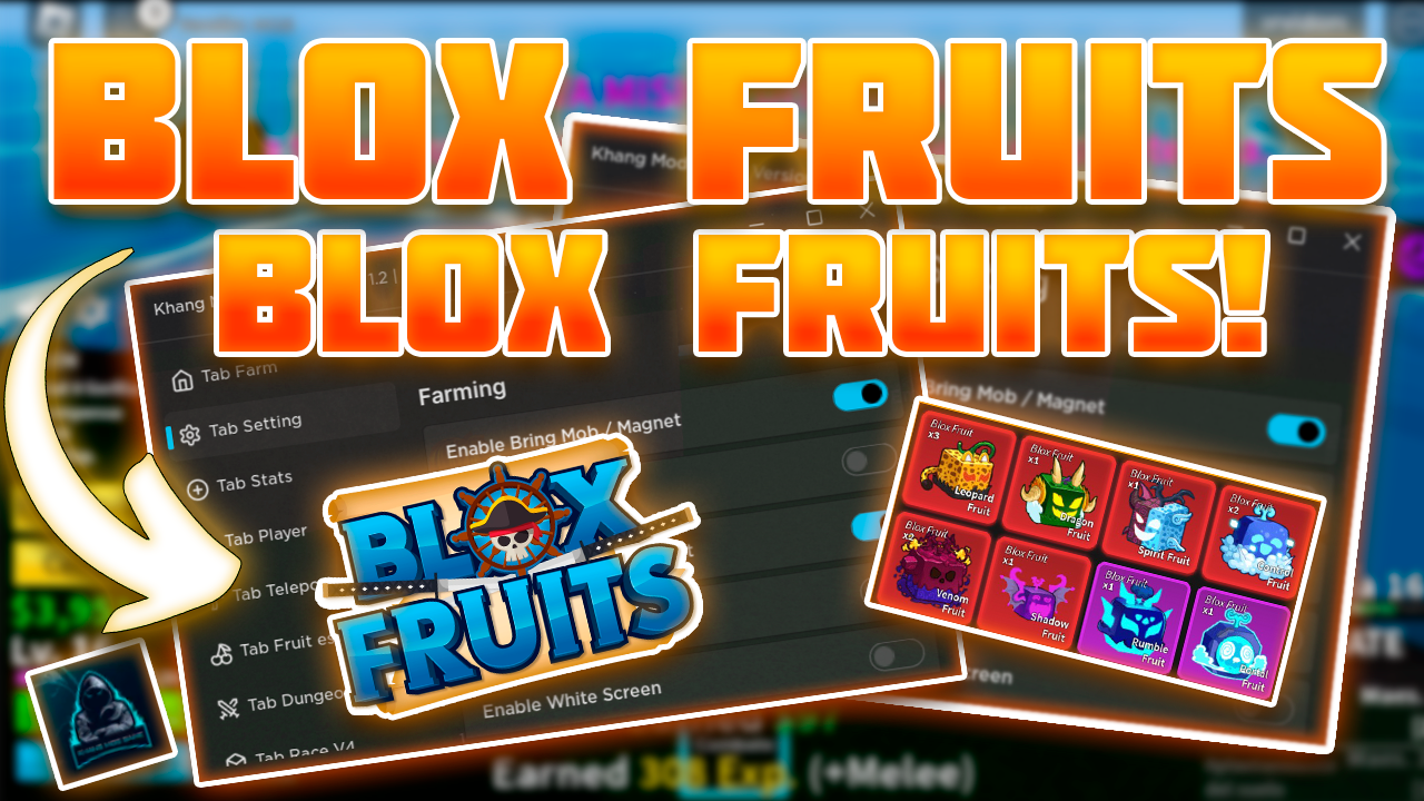 Blox Fruits Script Khang Mod Auto Farm Chest Auto Stats Roblox Hack PC Y Mobile