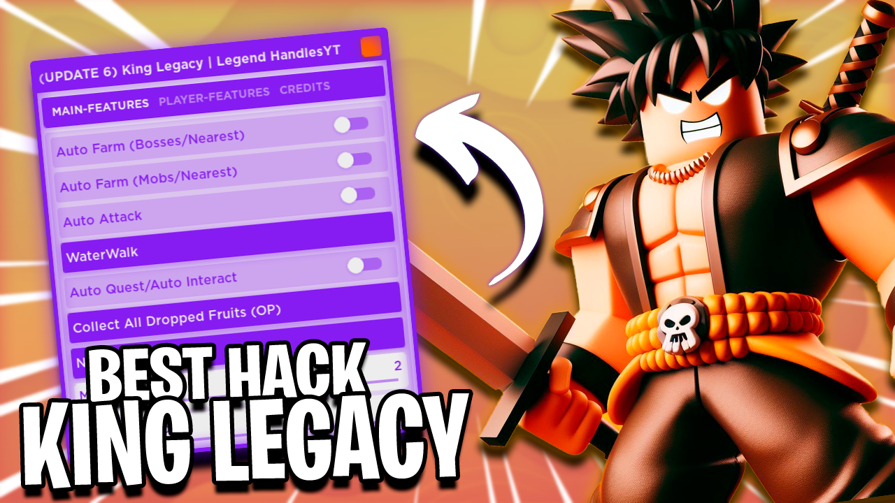 King Legacy Script Auto Quests Auto Farm Mobs Roblox Hack PC Y Mobile 2024