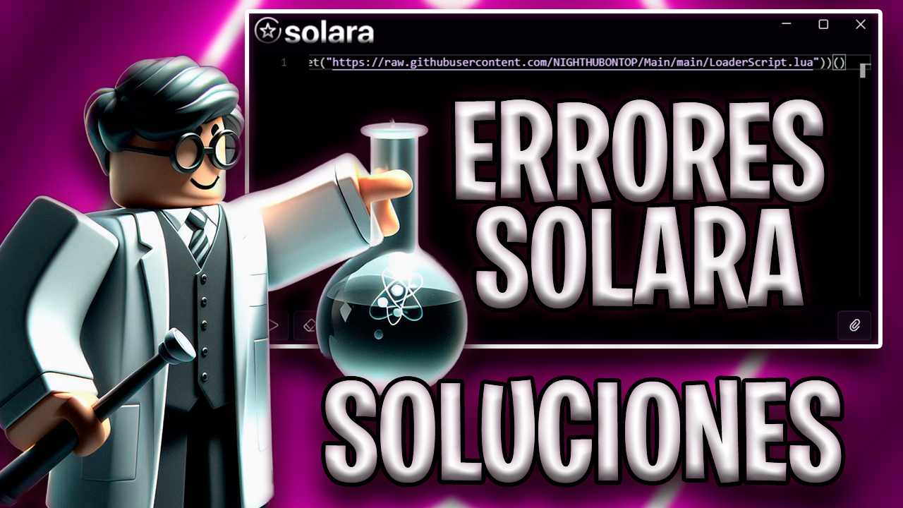 Solara Bug Fixer Complementos Necesarios Roblox Exploit