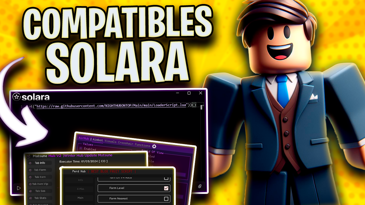 Pack Scripts Compatibles Con Solara