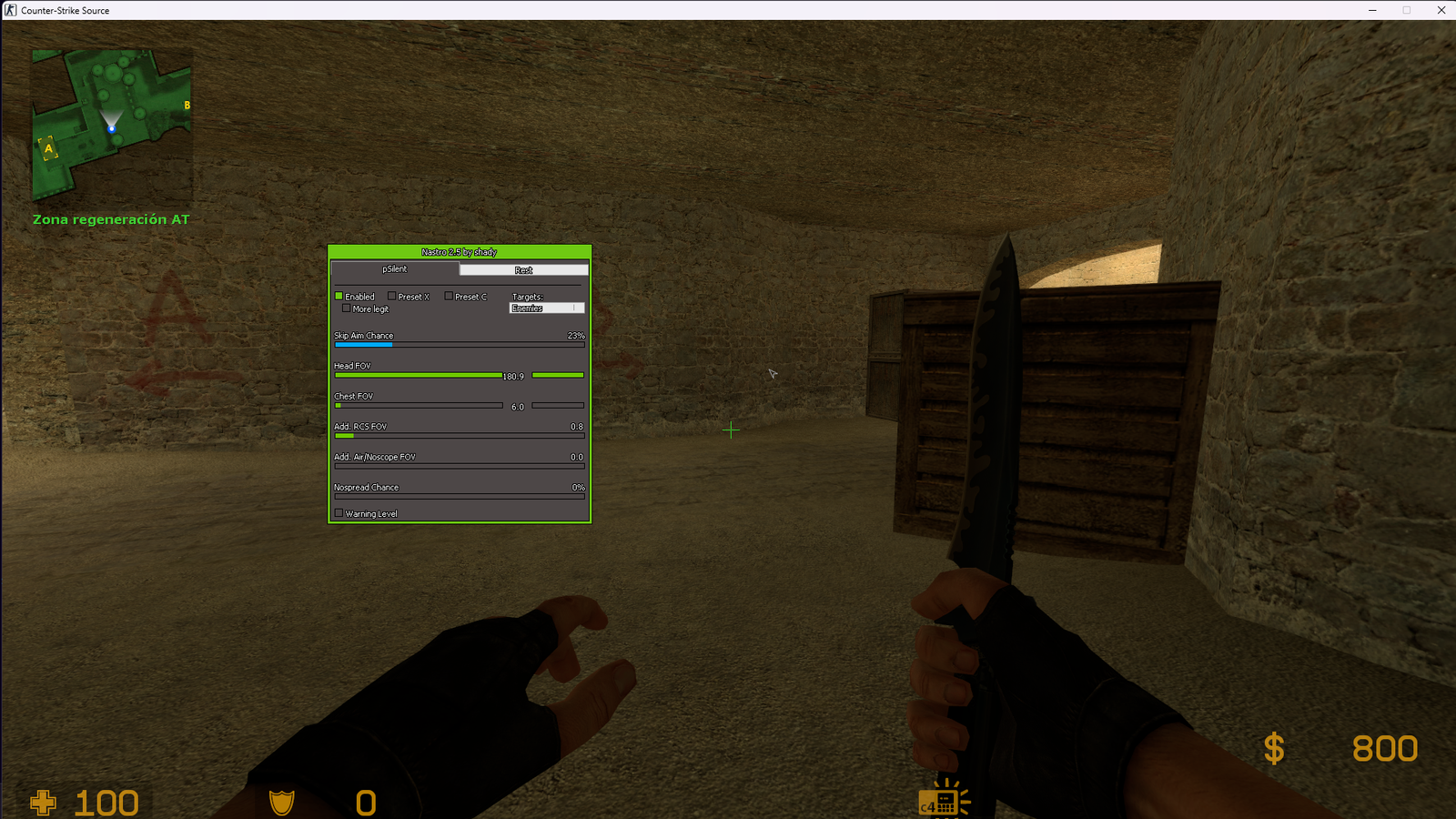 Counter Strike Source HACK NASTRO V2 | Steam | No Steam