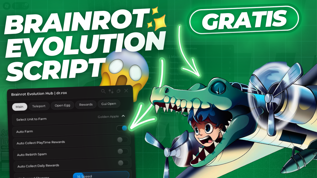 BRAINROT EVOLUTION SCRIPT ROBLOX