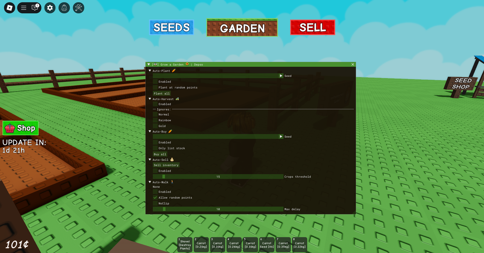 DEPSO SCRIPT GROW A GARDEN