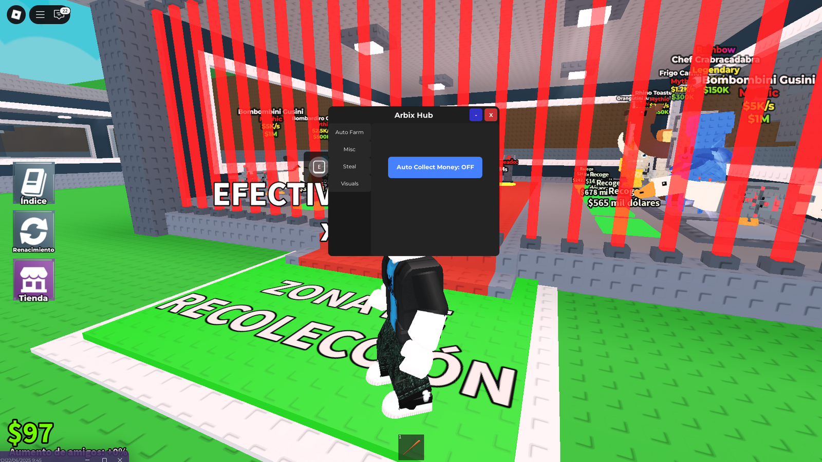 STEAL A BRAINROT SCRIPT ARBIX HUB
