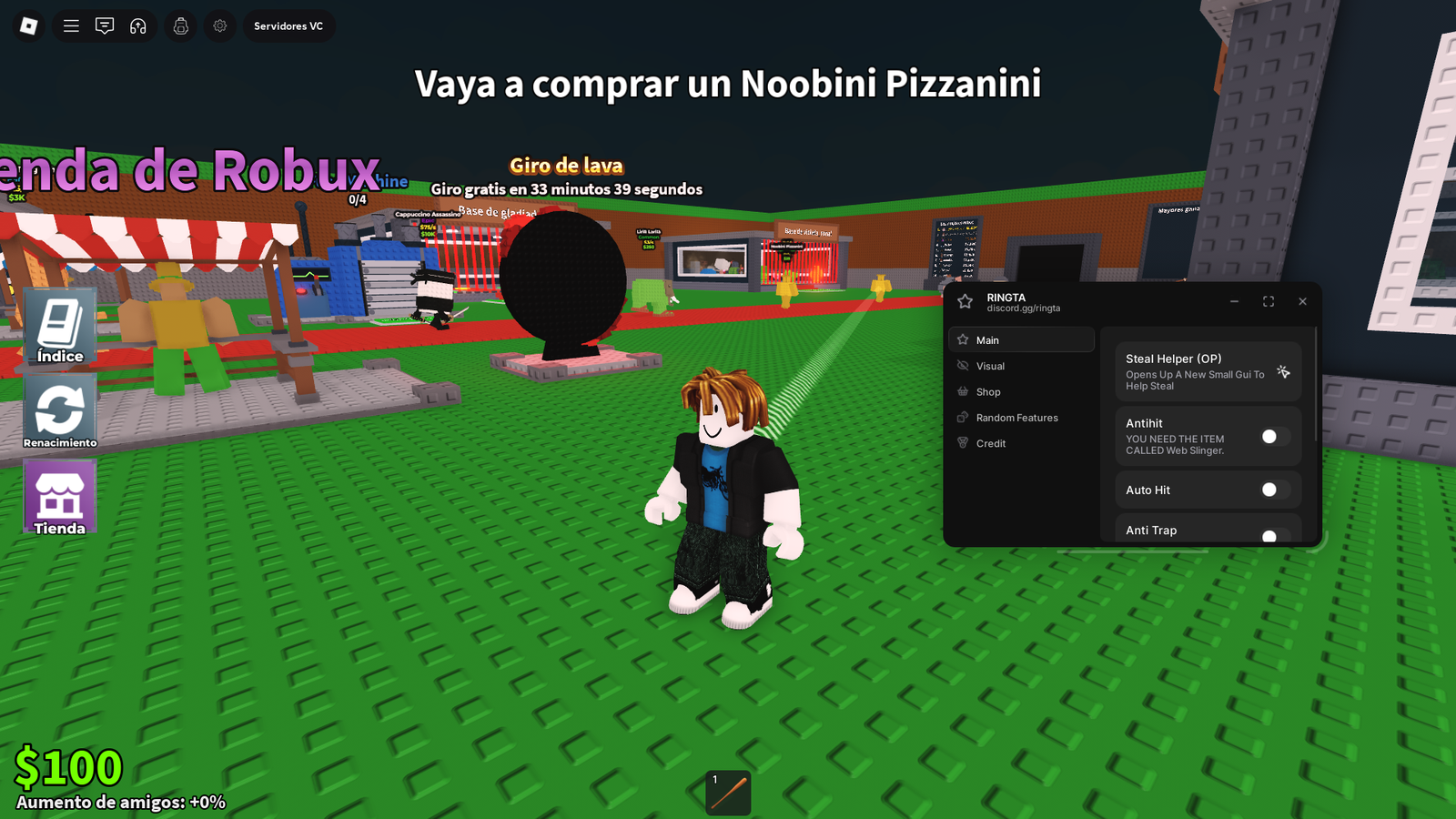 RINGTA HUB SCRIPT STEAL A BRAINROT