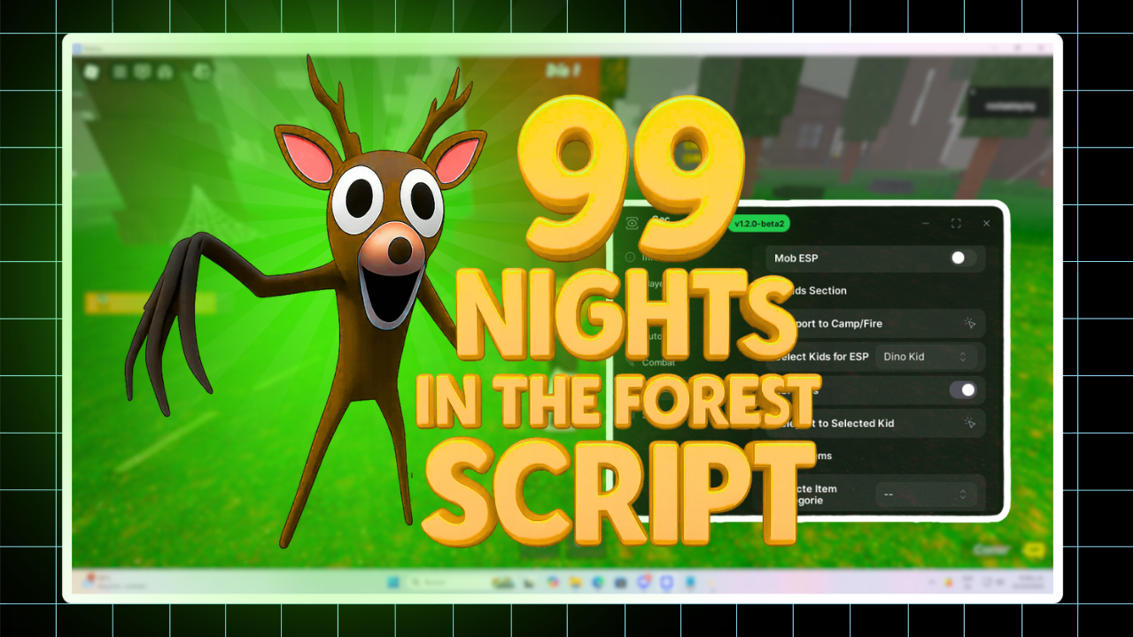 99 NOCHES EN EL BOSQUE SCRIPT AUTOFARM