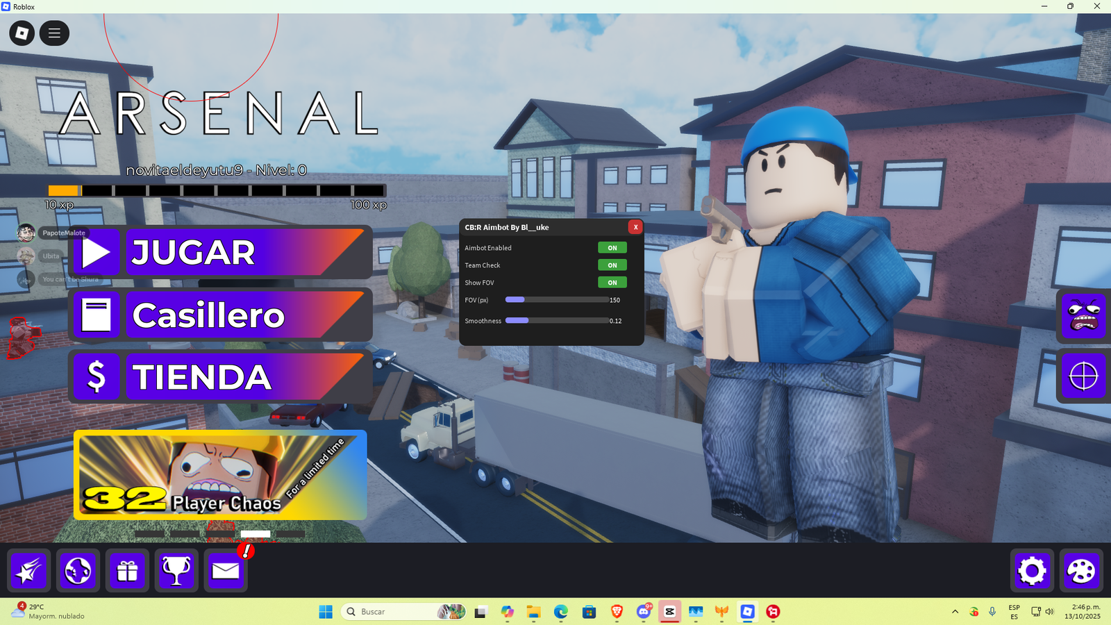 CB: R SCRIPT LEGIT AIMBOT UNIVERSAL ROBLOX