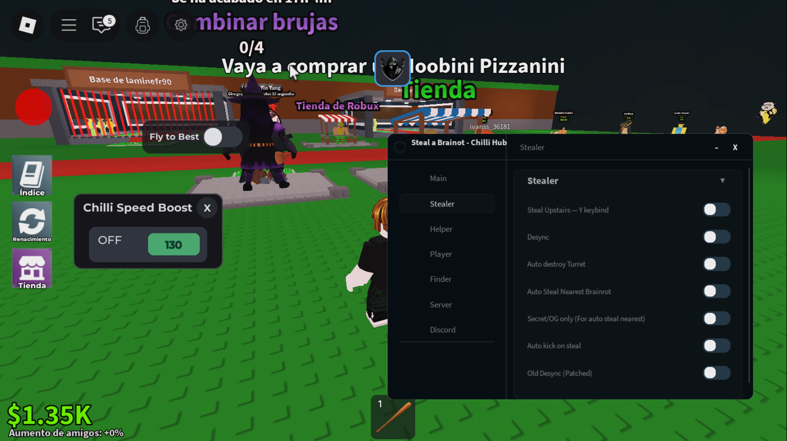 CHILLI HUB SCRIPT STEAL A BRAINROT