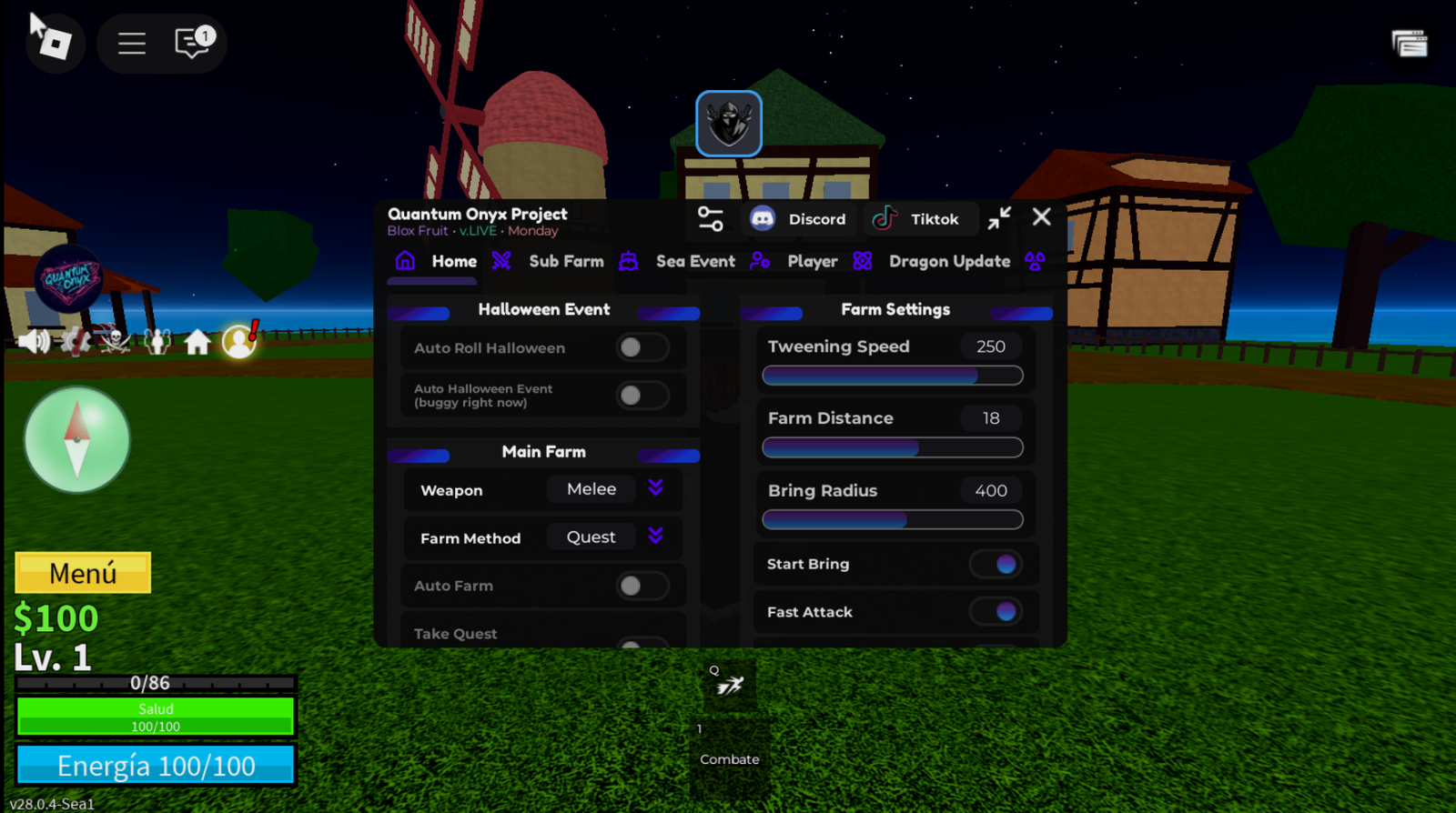 QUANTUM SCRIPT BLOX FRUITS AUTOFARM