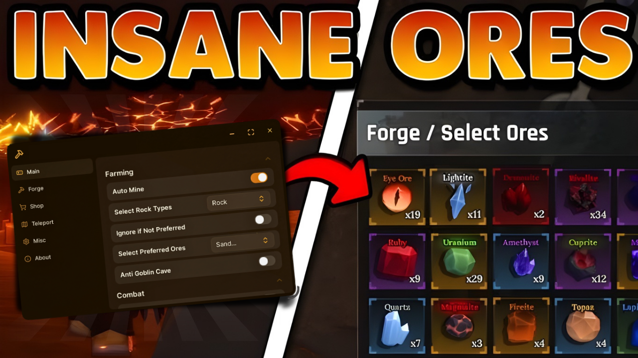 THE FORGE SCRIPT MIRAGE HUB