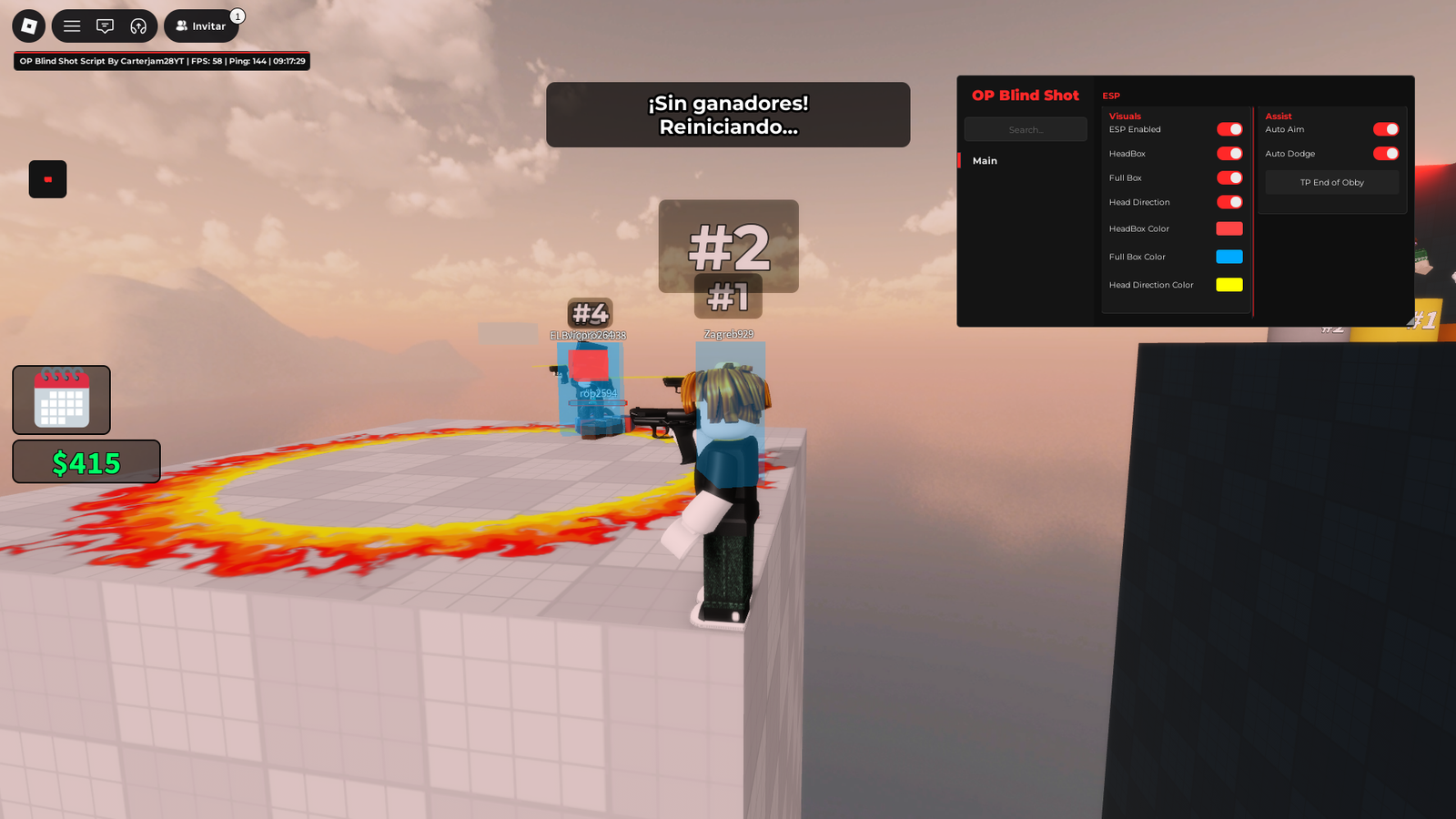 BLIND SHOT OP SCRIPT AUTO AIM