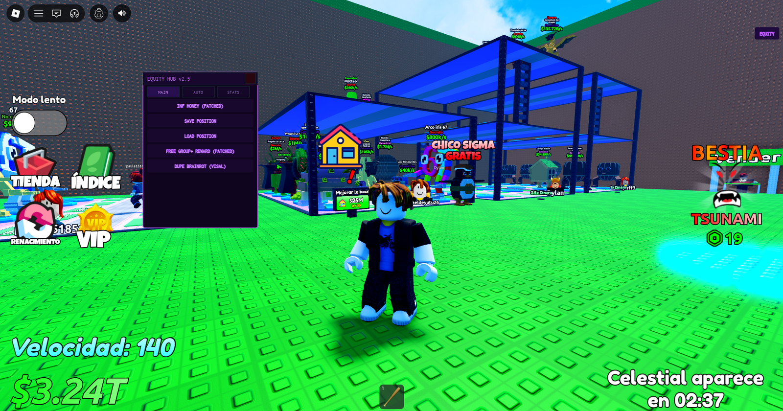 ESCAPE TSUNAMI FOR BRAINRTOS SCRIPT EQUITY HUB