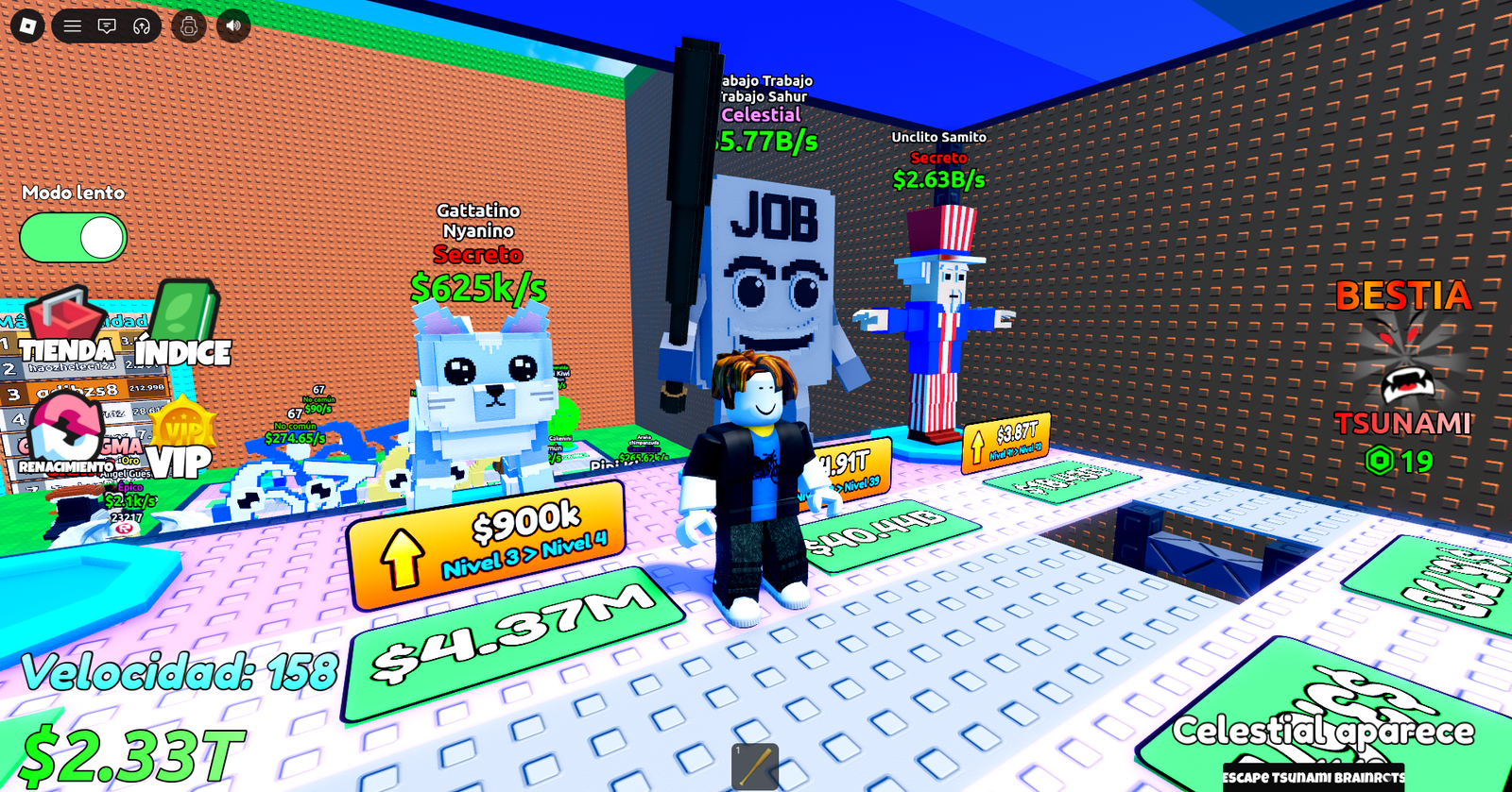 ESCAPE TSUNAMI FOR BRAINROTS SCRIPT NO KEY