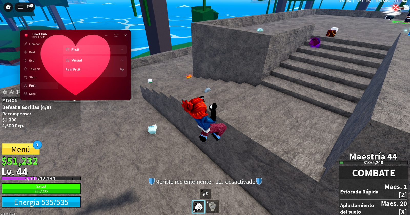 BLOX FRUITS SCRIPT HEART HUB