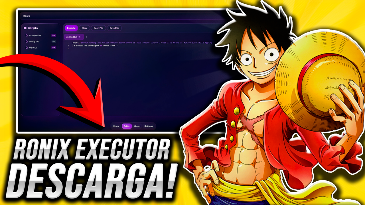 RONIX EXECUTOR ROBLOX UPDATE✅