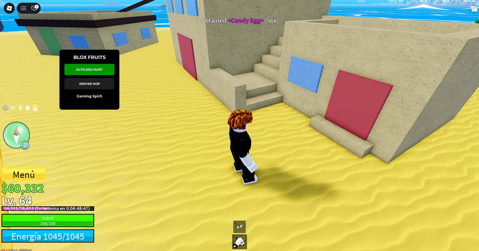 BLOX FRUITS SCRIPT EGG HUNT FARM 2026