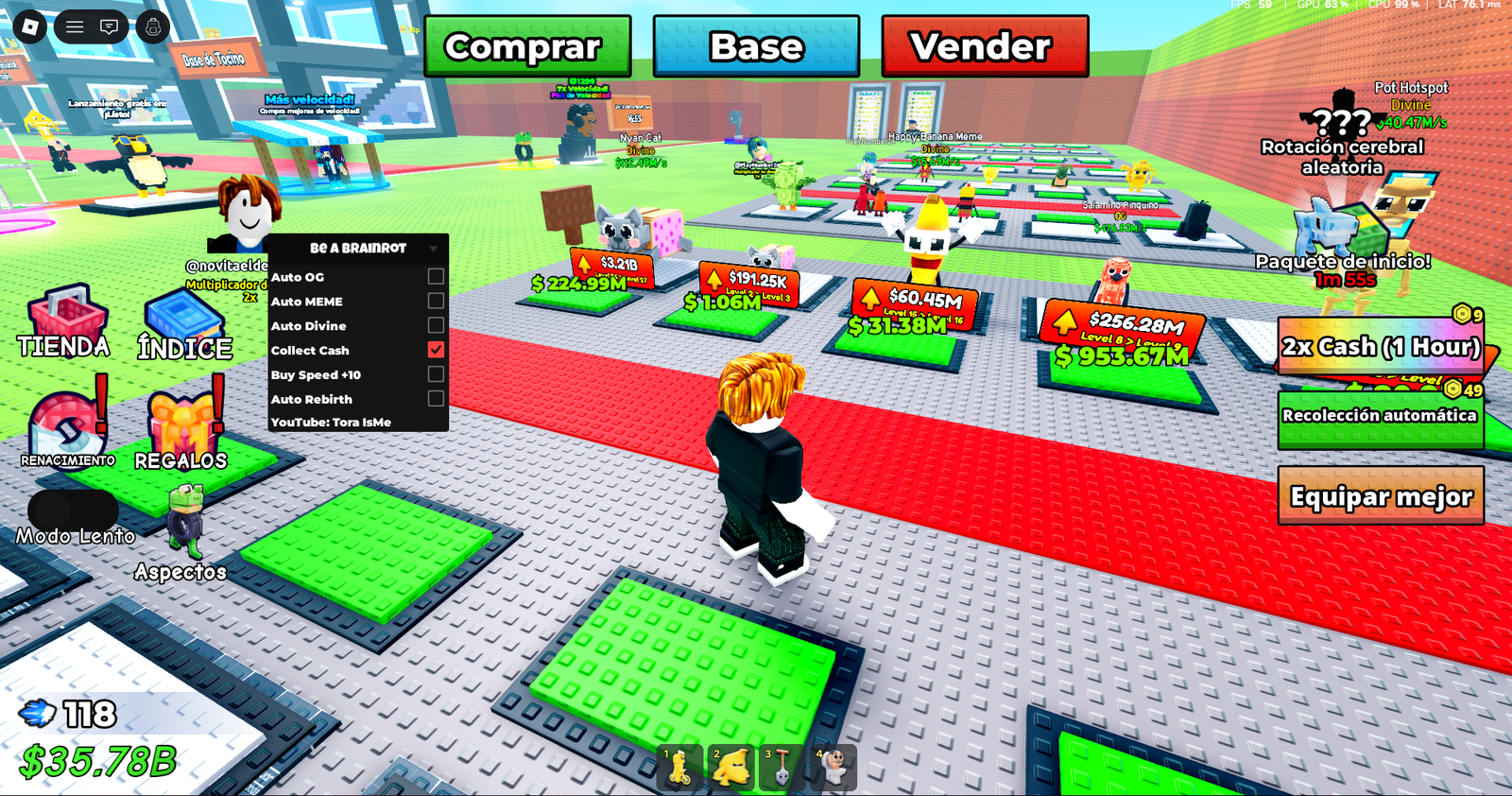 BE A BRAINROT SCRIPT AUTOFARM 2026