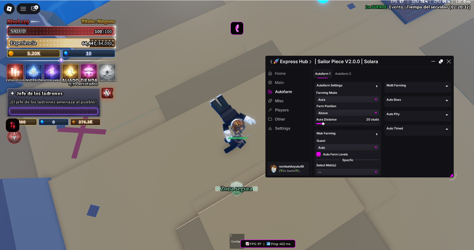 SAILOR PIECE SCRIPT EXPRESS HUB