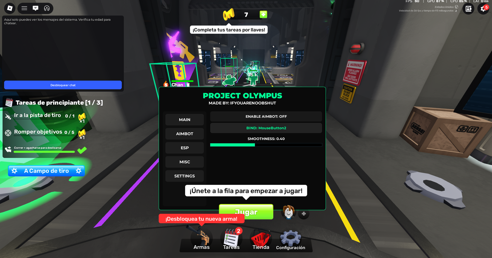 RIVALS SCRIPT OLYMPUS AIMBOT SCRIPT