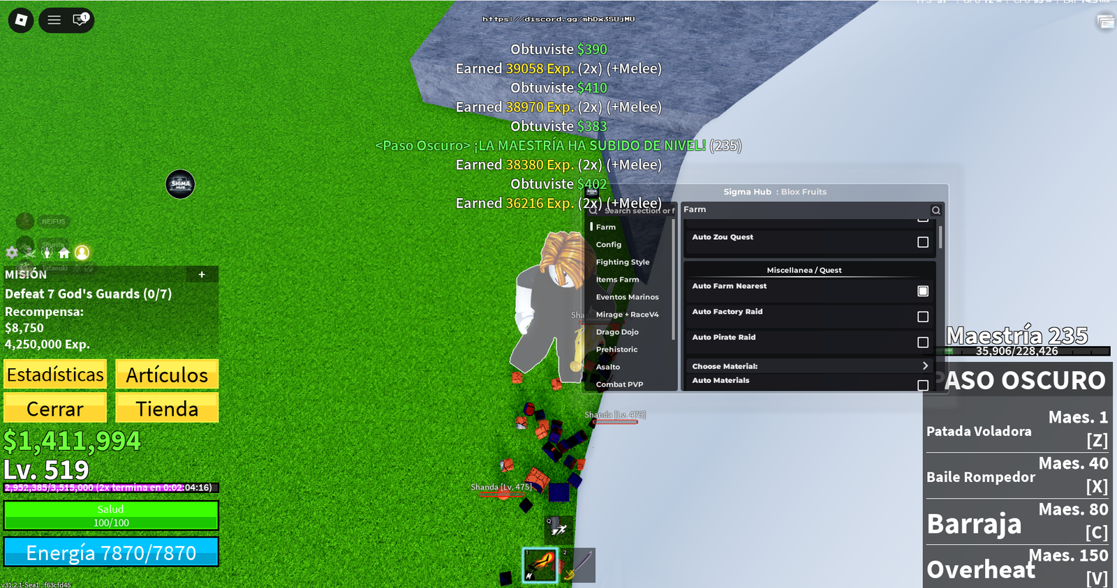 BLOX FRUITS SCRIPT SIGMA HUB